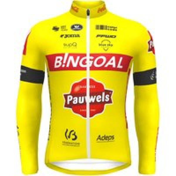 BINGOAL PAUWELS SAUCES WB 2022 fietsshirt met lange mouwen, voor heren, Maat XL,