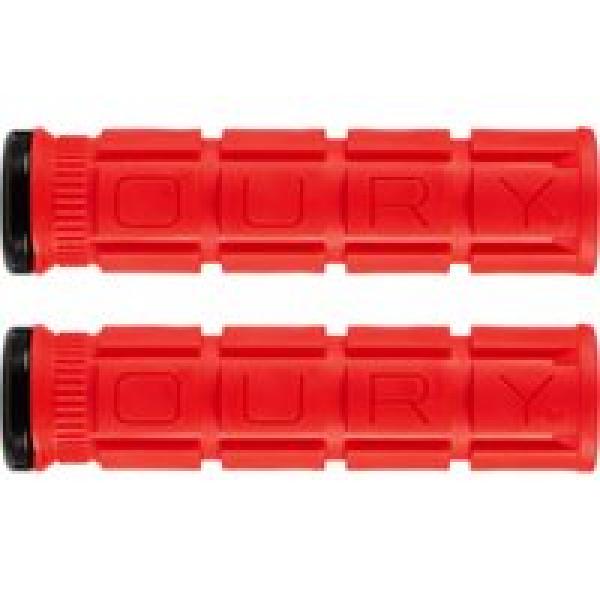 paar oury grips lock on v2 candy red