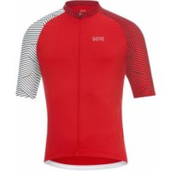 gore c5 jersey rood wit