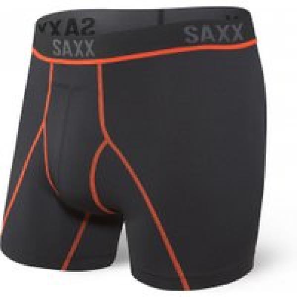 boxer saxx kinetic hd zwart oranje