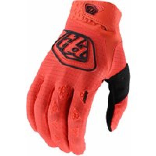 troy lee designs air orange gloves