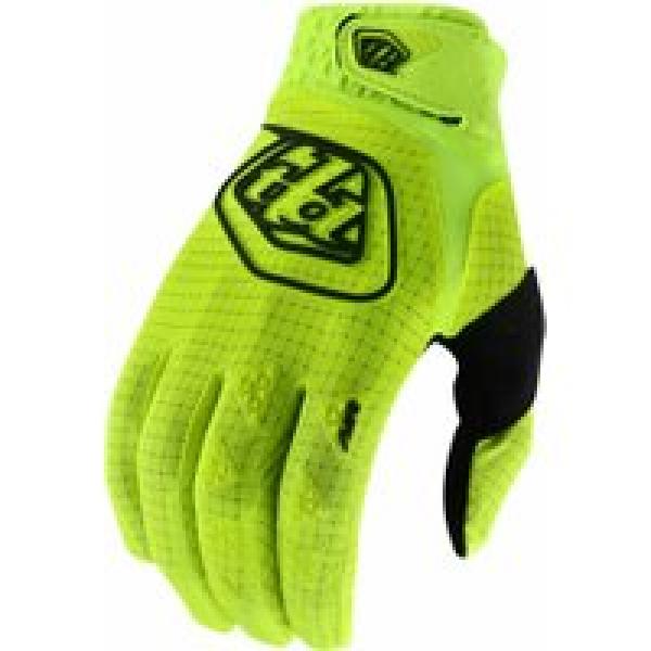 troy lee designs air yellow gloves
