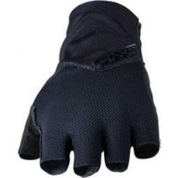 five rc1 short gloves black