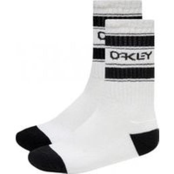oakley b1b icon socks white 3 pair pack
