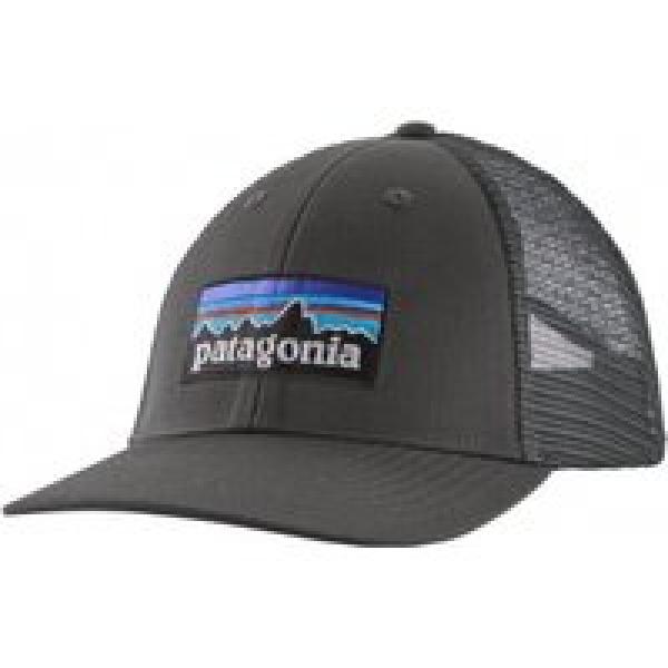 patagonia p 6 logo lopro trucker hat grey