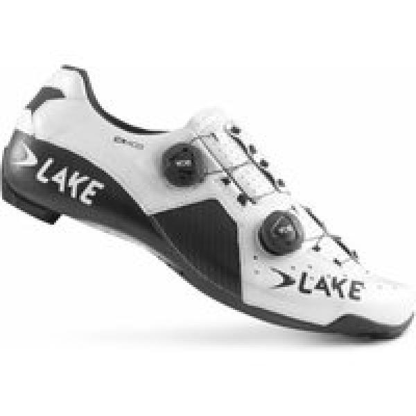 lake cx403 x road shoes white black large versie