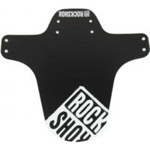 rockshox mtb spatbord zwart wit gedrongen logo print