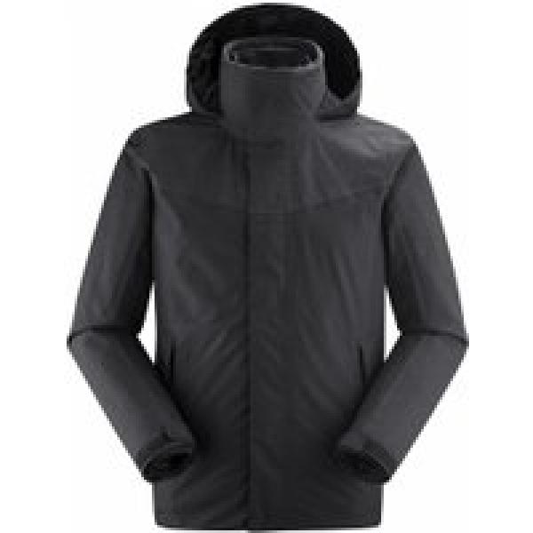 lafuma jaipur gtx fleece grey waterproof jacket for men