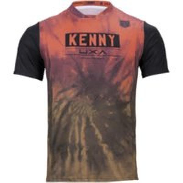kenny charger dye short sleeve jersey khaki oranje