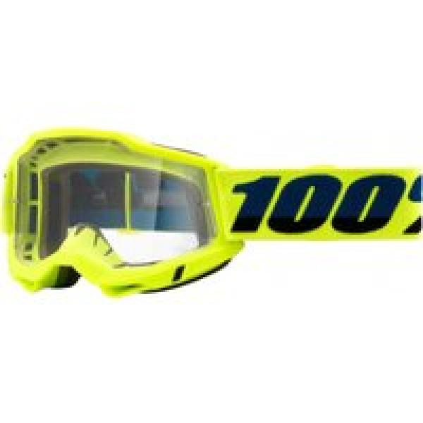 100 accuri 2 otg goggle fluorescent yellow clear lens