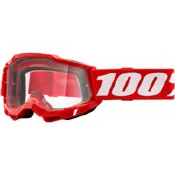 100 accuri 2 otg goggle red clear lens