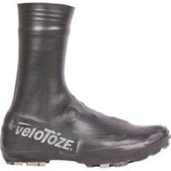 velotoze mtb tall latex super strong shoe covers black