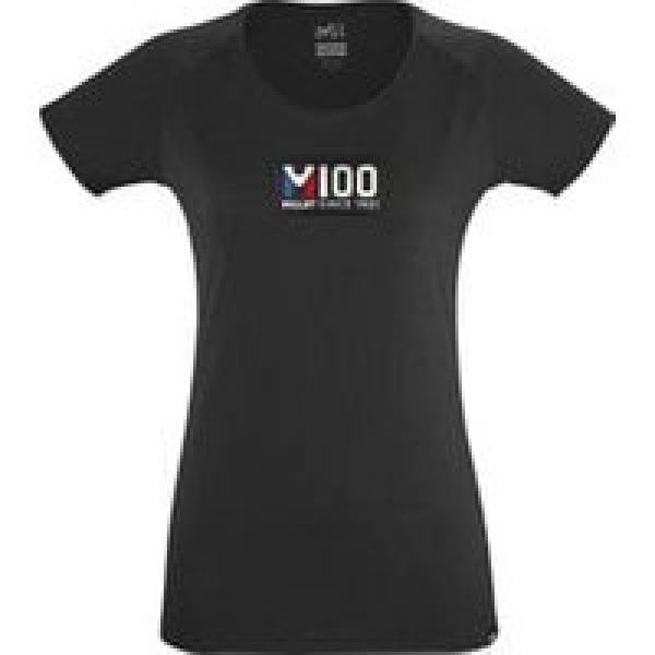 millet m100 black women s short sleeve t shirt