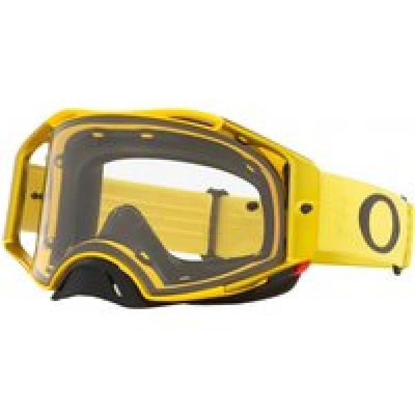 oakley airbrake mx moto yellow clear goggle ref oo7046 b5
