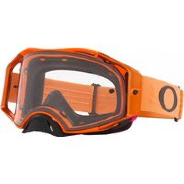 oakley airbrake mx moto orange clear goggle ref oo7046 b6
