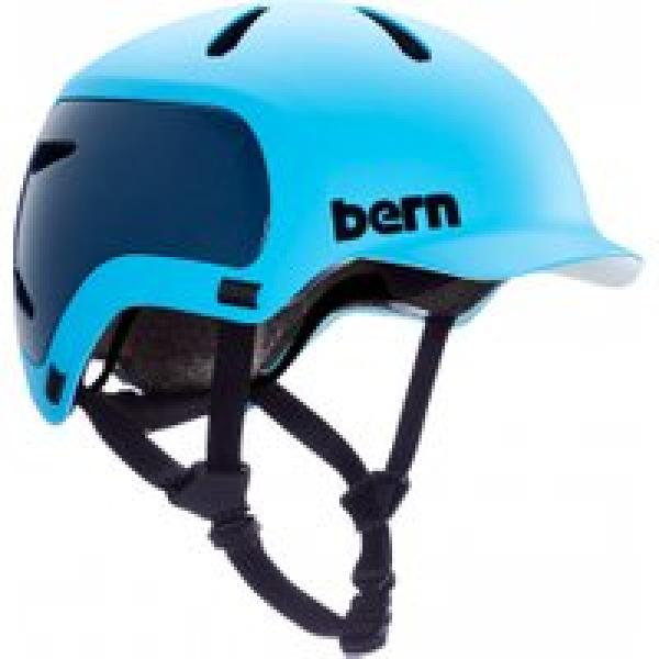bern watts 2 0 matte ocean blue helm