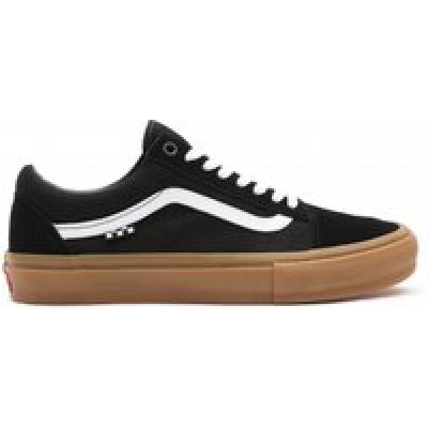 vans old skool skate shoes black gum