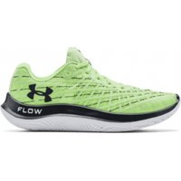 under armour flow velociti wind green black running shoes