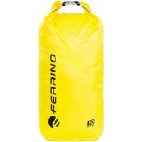 ferrino drylite lt 10 waterproof bag yellow