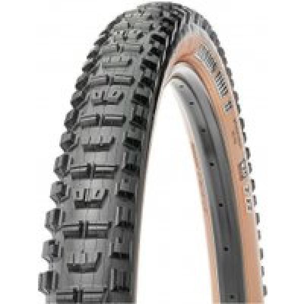 maxxis minion dhr ii 29 29 tubeless ready soft wide trail wt exo protection dual compound sidewalls brown tan wall