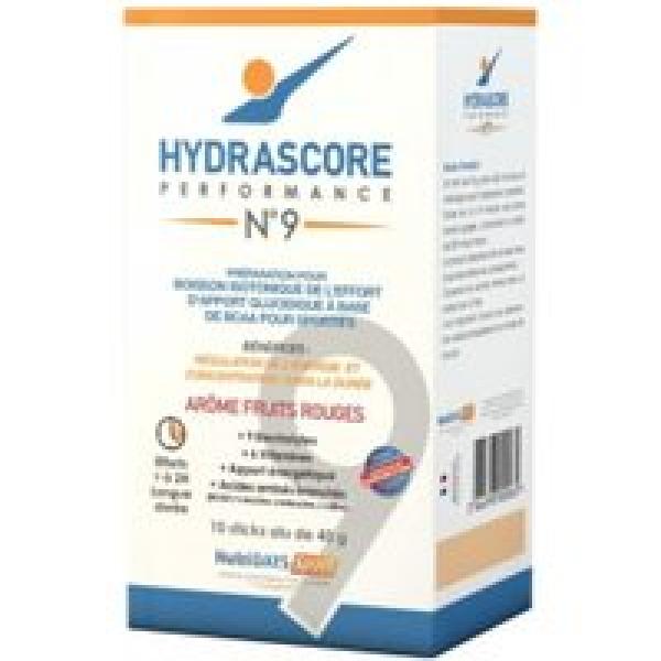hydrascore n 9 rode vruchten isotone drink 10 x 40g