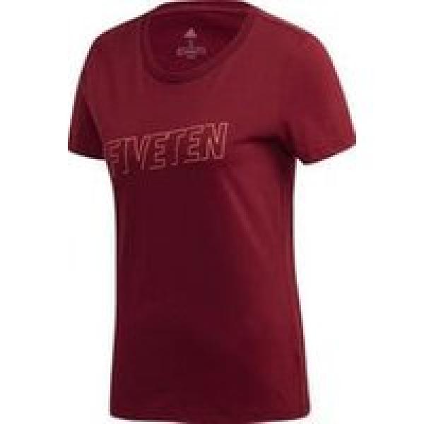 five ten red vrouwen t shirt