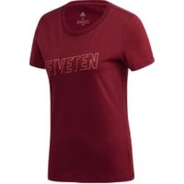 five ten red vrouwen t shirt