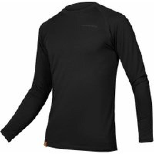 endura baabaa blend base layer long sleeve jersey zwart