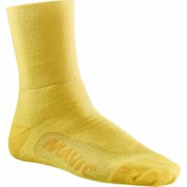 mavic essential thermo socks yellow