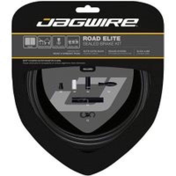 jagwire road elite sealed brake cable amp liner kit black stealth