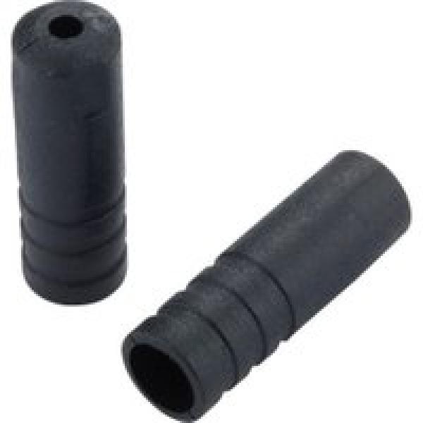 jagwire 4mm black derailleur hose tips x100 units