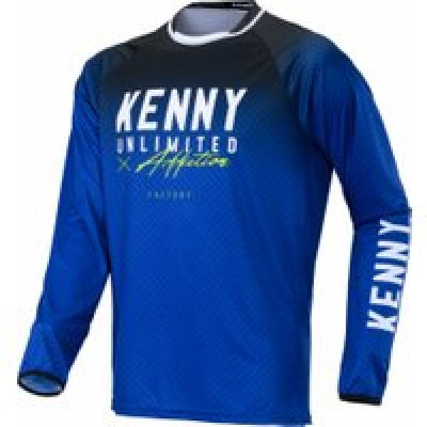 kenny factory long sleeve jersey blauw