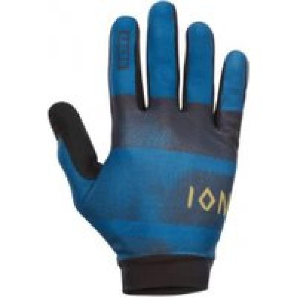ion scrub long gloves blue