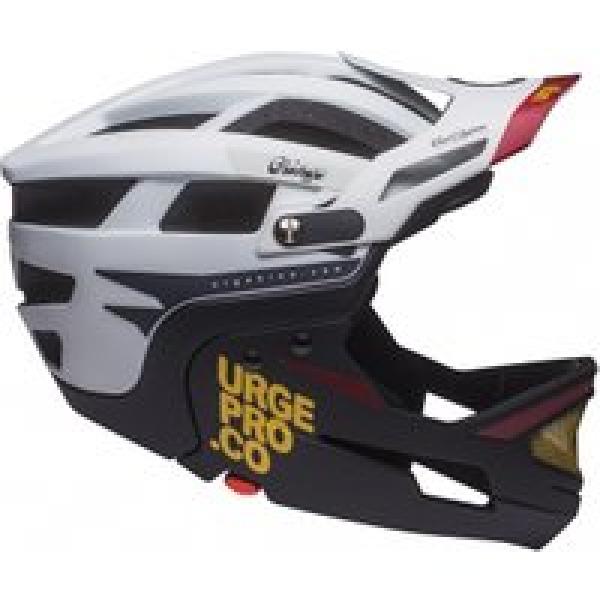sierra gringo removable chinstrap helmet white black