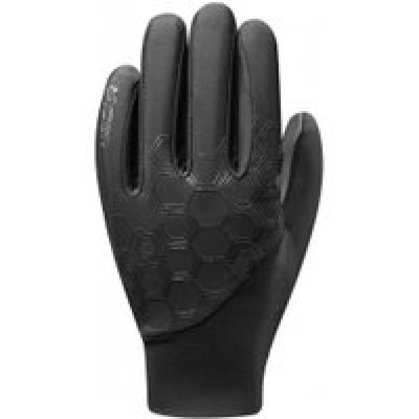 lycra leather factory handschoenen zwart