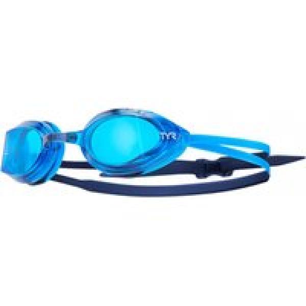 edge x racing fit zwembril blauw