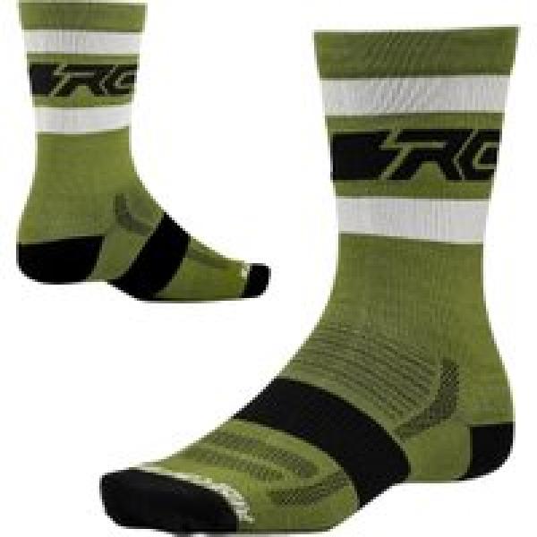 ride concepts fifty fifty olive green socks