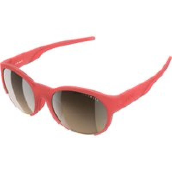 poc avail ammolite coral translucent brown silver mirror lifestyle sunglasses