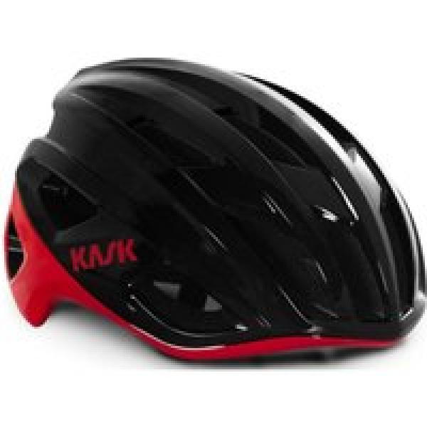 kask mojito3 helm zwart rood