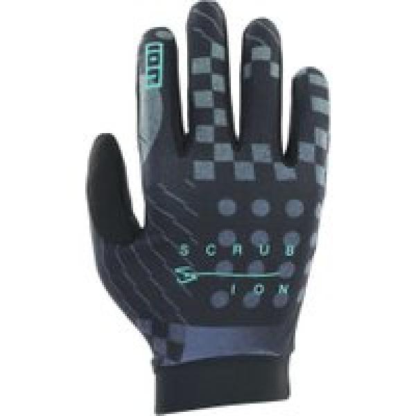 ion bike scrub gloves unisex black blue