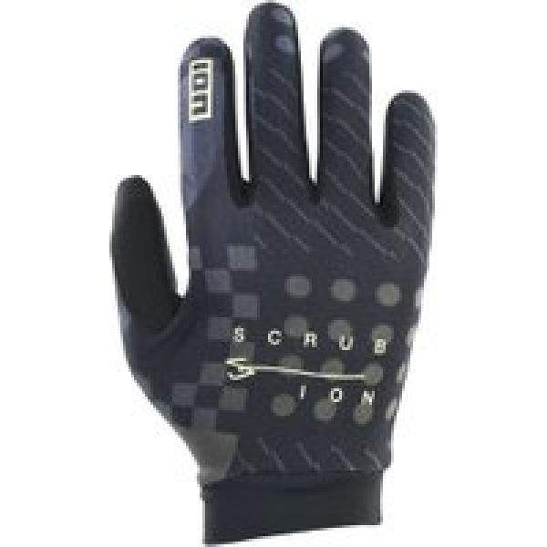 ion bike scrub gloves unisex black gold