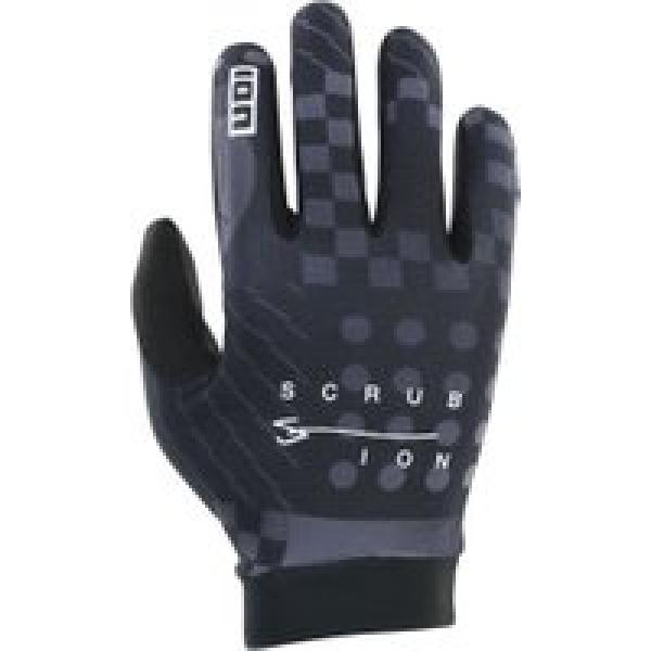 ion bike scrub gloves unisex black grey