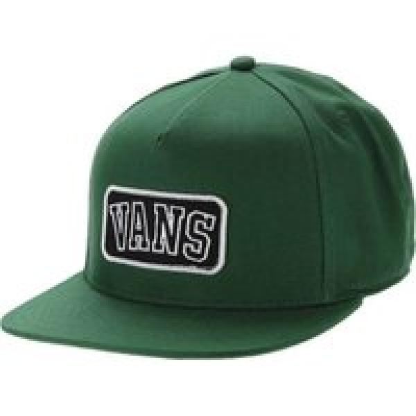 vans patched snapback cap groen