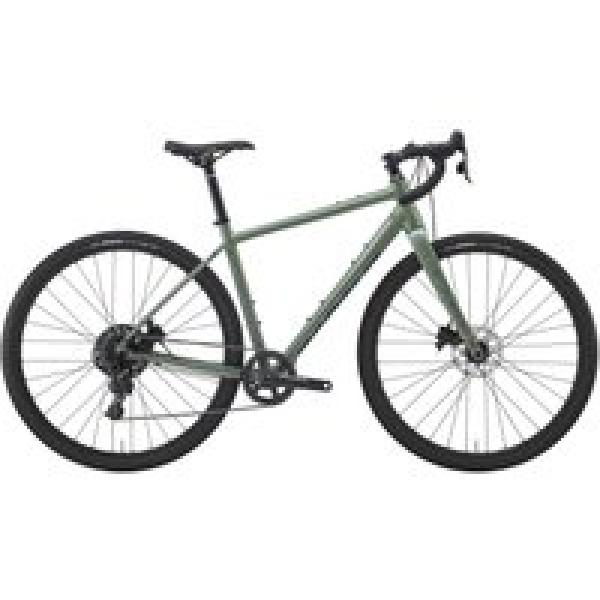 kona gravel bike libre aluminium sram apex 11v gloss metallic green 2022