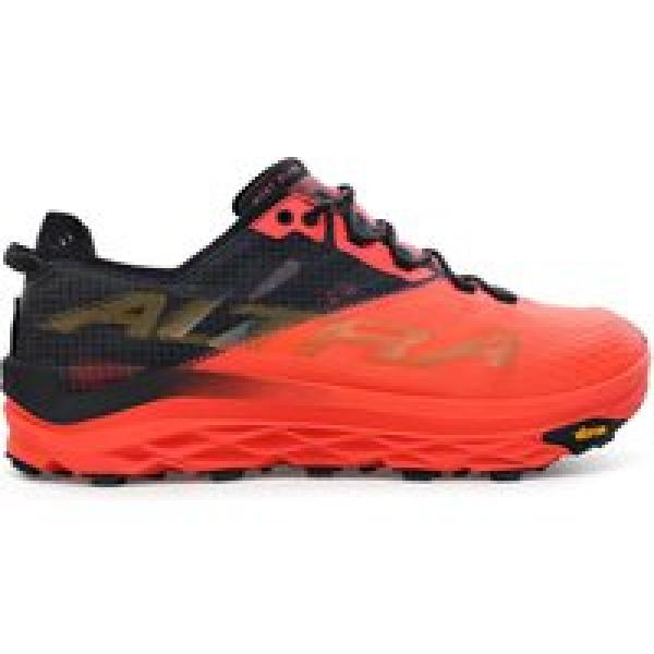 altra mont blanc trail running shoes red black