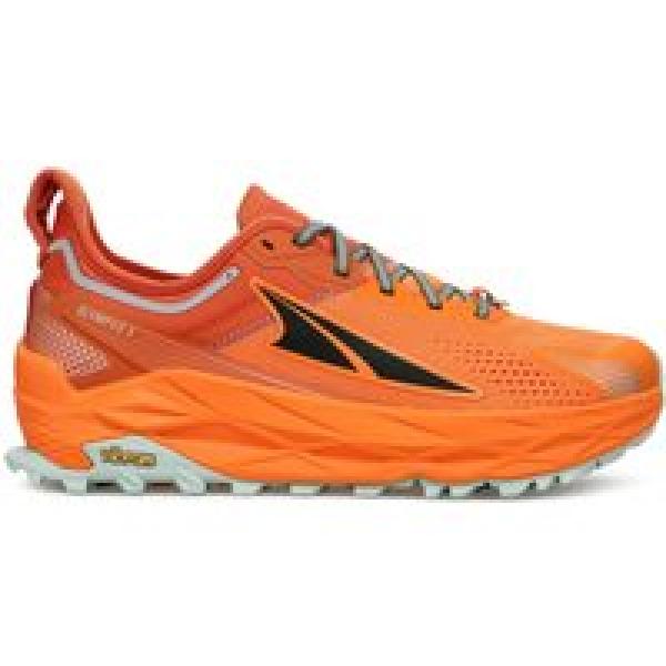 altra olympus 5 orange trail running shoes