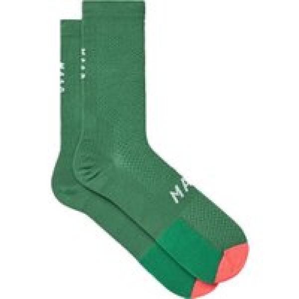 maap flow socks verdant green