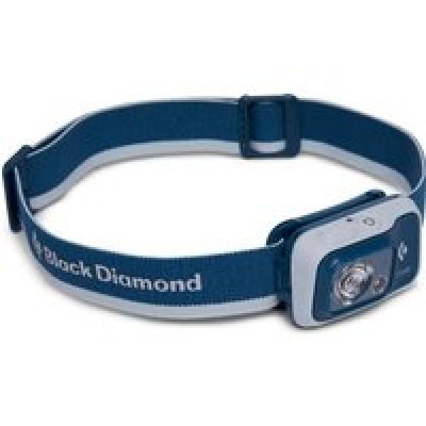 black diamond cosmo 350 hoofdlamp blauw grijs