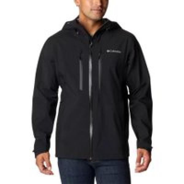 columbia peak creek waterproof jacket black men s