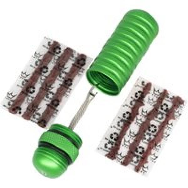 peaty s holeshot emerald green tubleless repair kit